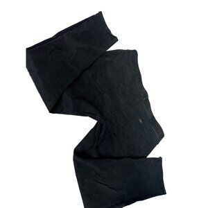 Lee Men's Slim Straight Jeans Black Denim Size 42x30 Preowned